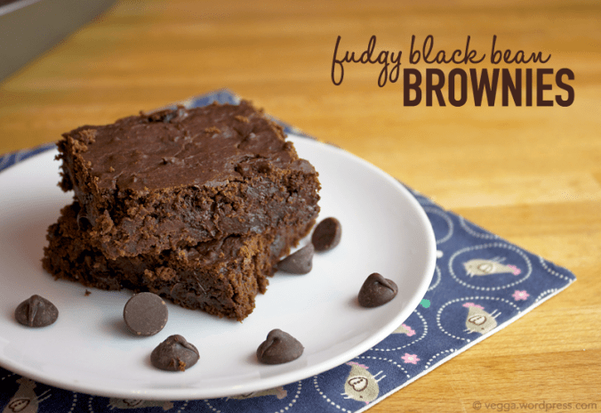 Fudgy Black Bean Brownies