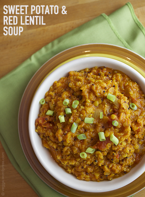Sweet Potato & Red Lentil Soup