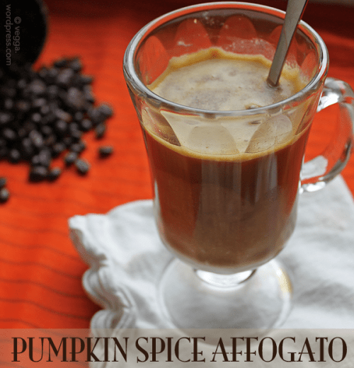 Pumpkin Spice Affogato