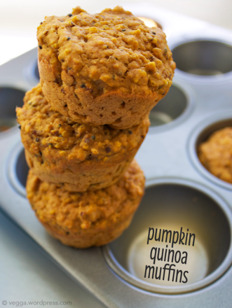 Pumpkin Quinoa Muffins