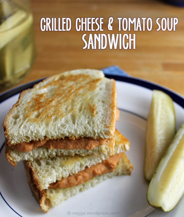 Grilled Cheese & Tomato Soup Sandwich
