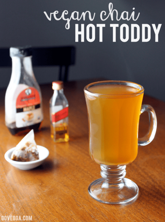 Vegan chai hot toddy // govegga.com