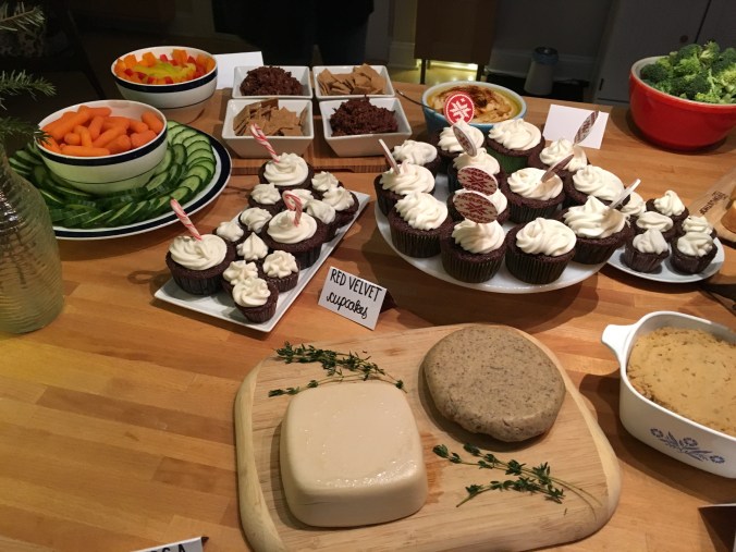 Holiday party spread 2015: cheese!