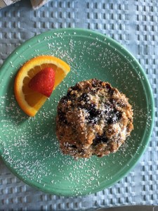 Vegan breakfast at Deer Run B&B, a vegan bed and breakfast in the Florida Keys