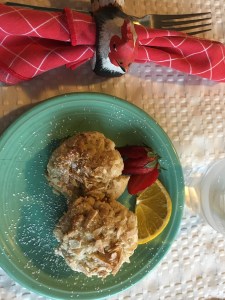 Vegan breakfast at Deer Run B&B, a vegan bed and breakfast in the Florida Keys
