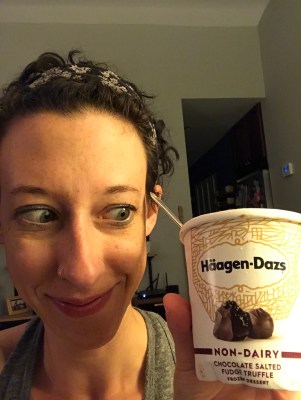 Vegan Haagen-Dazs ice cream!