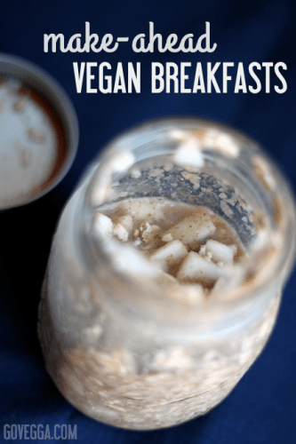 Make-ahead vegan breakfasts // govegga.com
