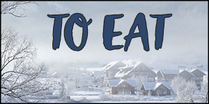 Small bites to eat, winter edition