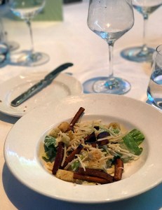 Food on a vegan Norwegian ocean cruise