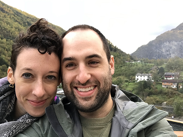 Kelly and Steven in Norway