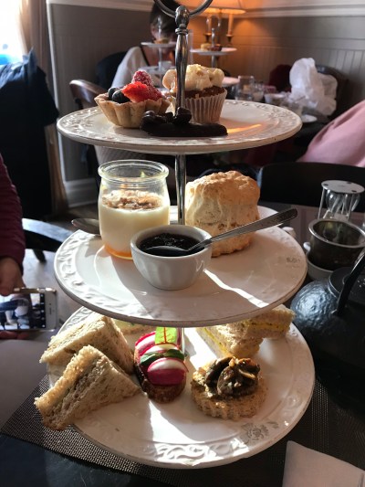 Vegan afternoon tea at Le Parloir in Montréal, Canada
