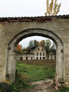 Abandoned manor house, Estonia