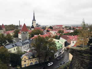 View of Tallinn from Toompea Hill
